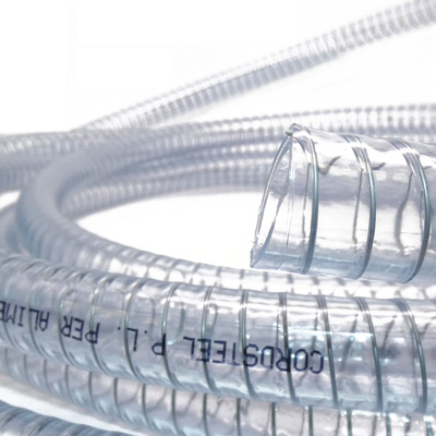 Wire Reinforced Waste Hose 16mm ID, 30m Coil