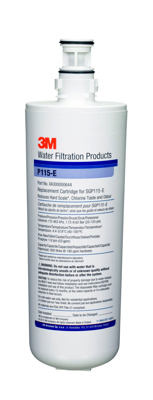 3M Water Filter Cartridge Scalegard Pro 115, No Bypass - P115-E