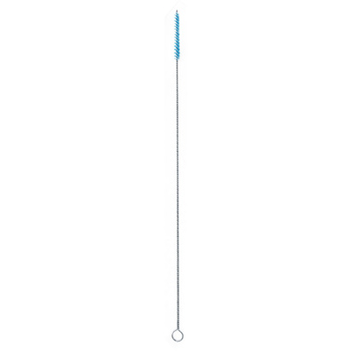 Tube Cleaning Brush Blue Bristles 7.9mm Diameter, Length 455mm
