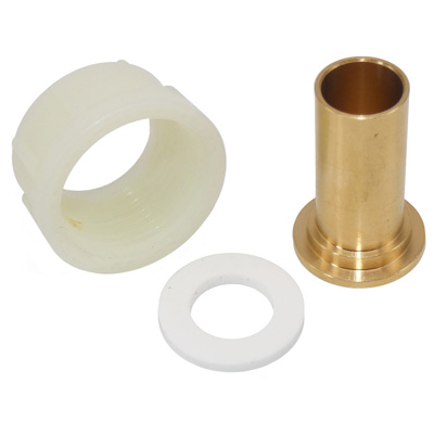 Brass Adaptor 15mm Stem x 3/4" BSP Plastic Nut & Silicone Washer