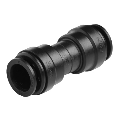 John Guest Equal Straight Connector 15mm Pushfit