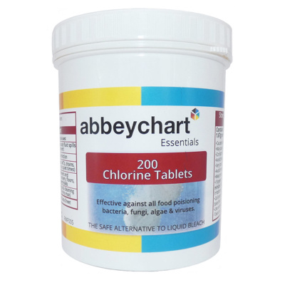 Chlorine Tablets (200 Per Tub)