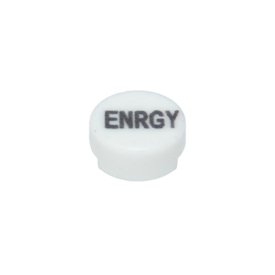 Round Button Cap Energy