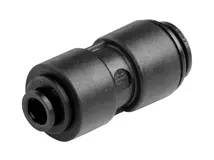 John Guest Reducing Straight Connector 12mm x 8mm - Black